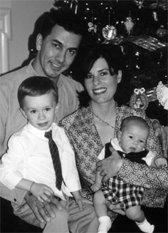 Chris's family 2000