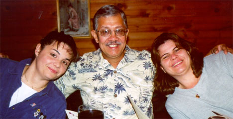 Becky, Uncle Randy and Sharon