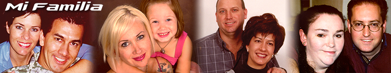 Our lovely children: Chris and Julie Perez, Danielle Oberosler with Morgen, Cindy and Bob Doss, and Pete and Jennifer Oberosler