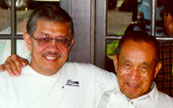 Randy and his father, Frank Perez Sr.