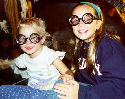 Cousins Sara and Ashley